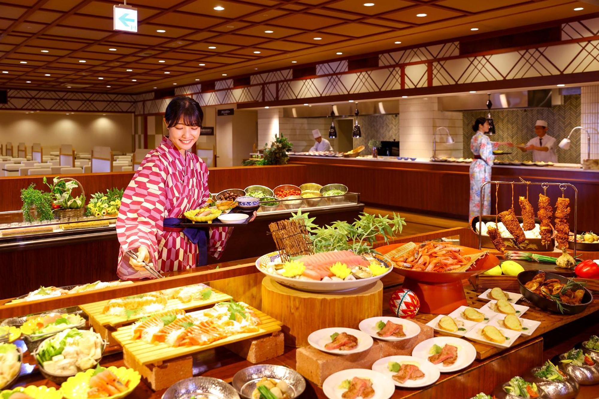 Ooedo Onsen Monogatari Premium Yamashitaya Hotell Kaga  Exteriör bild