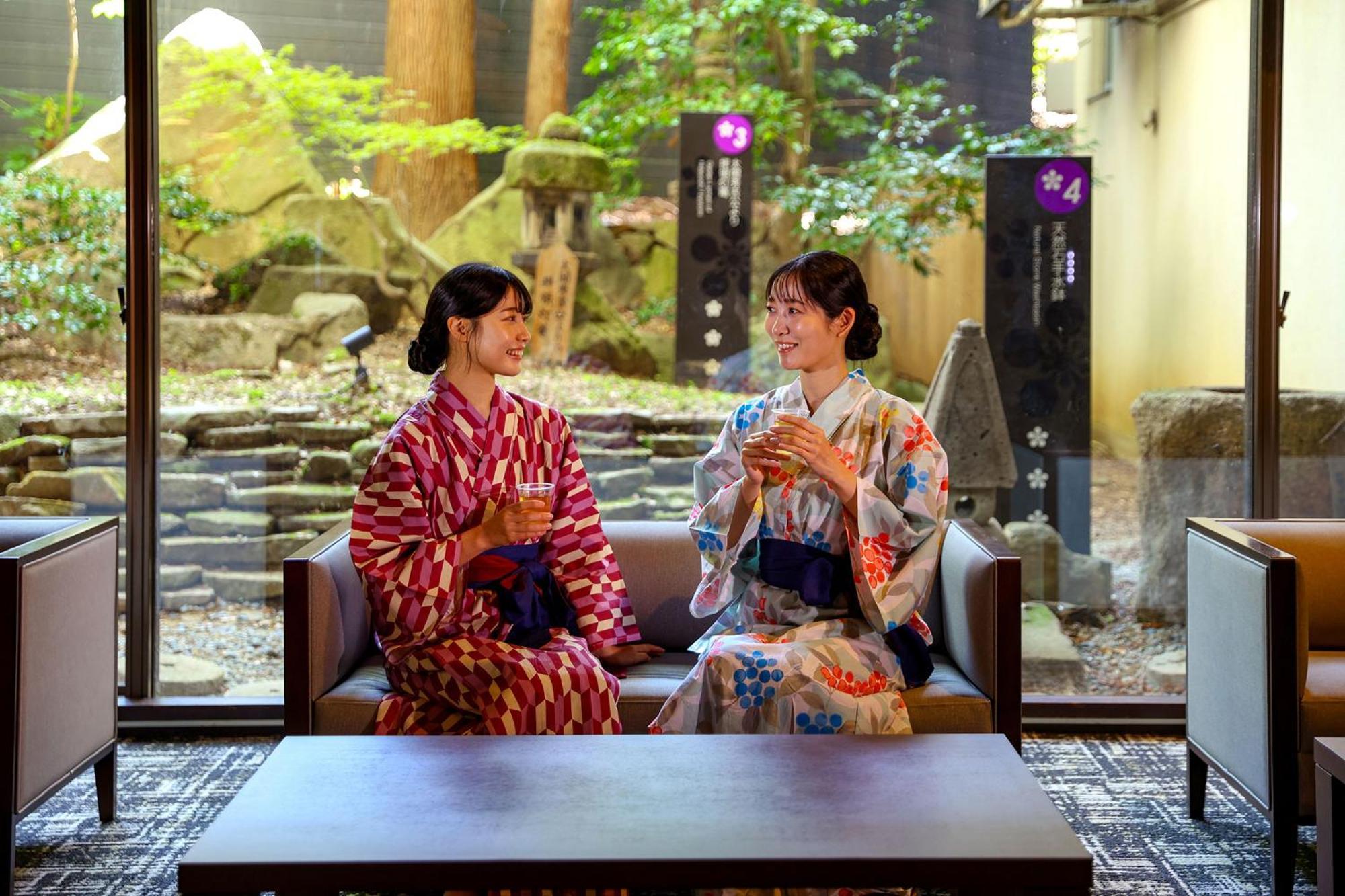 Ooedo Onsen Monogatari Premium Yamashitaya Hotell Kaga  Exteriör bild